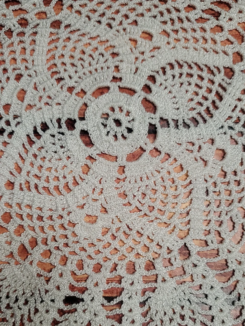Handmade Cream Crochet Doily - Home Accents